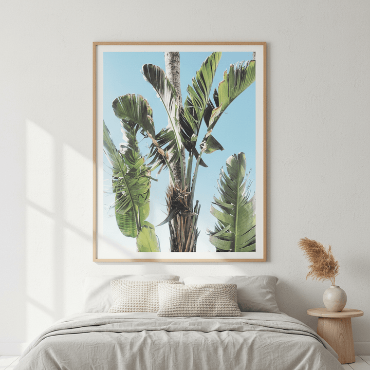 Tropical Large Greens by Hope Bainbridge wall - art - picture - poster