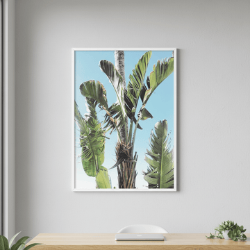 Tropical Large Greens by Hope Bainbridge wall - art - picture - poster