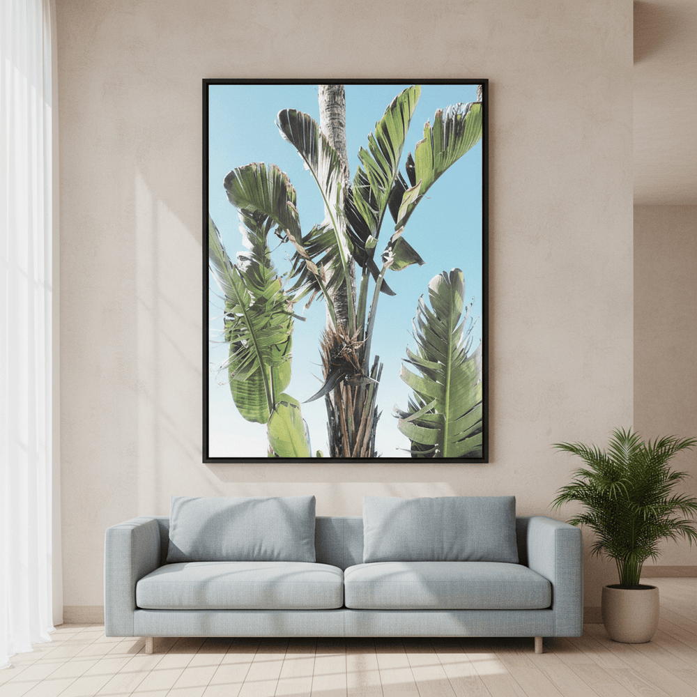 Tropical Large Greens by Hope Bainbridge wall - art - picture - poster