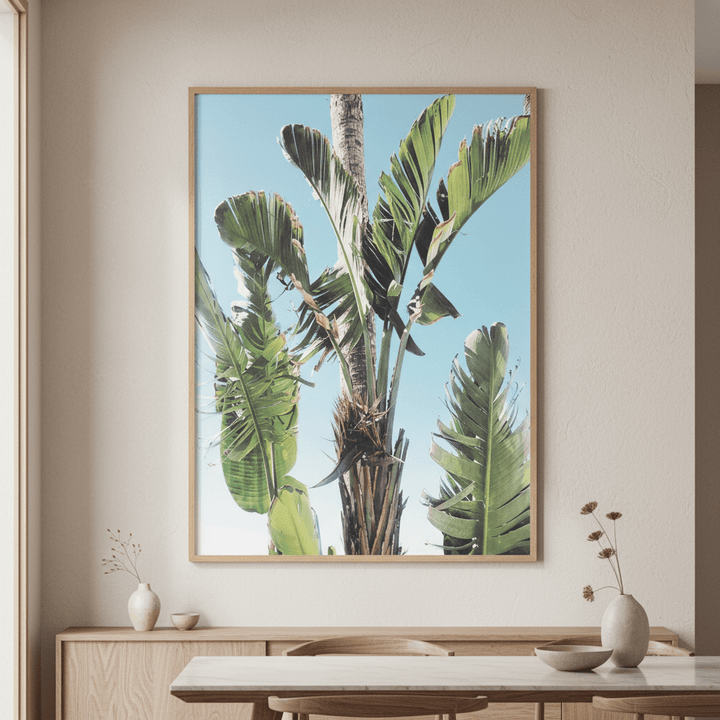 Tropical Large Greens by Hope Bainbridge wall - art - picture - poster