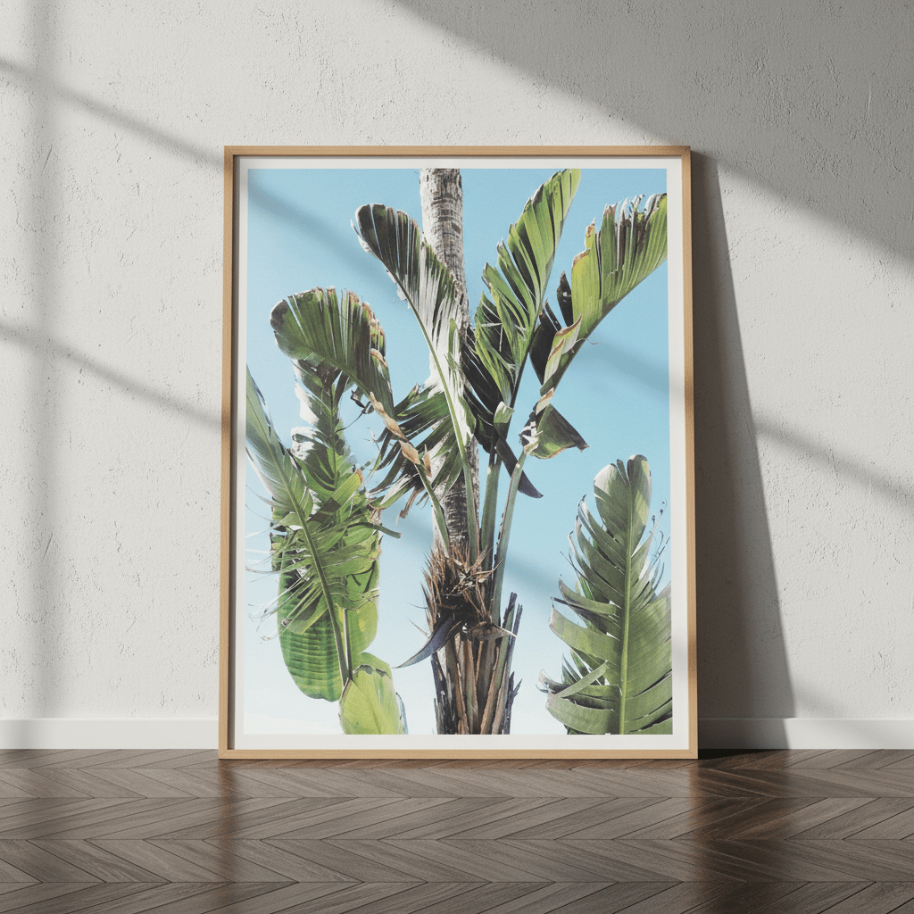 Tropical Large Greens by Hope Bainbridge wall - art - picture - poster