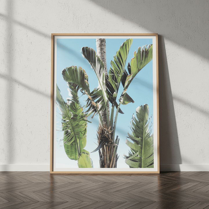 Tropical Large Greens by Hope Bainbridge wall - art - picture - poster