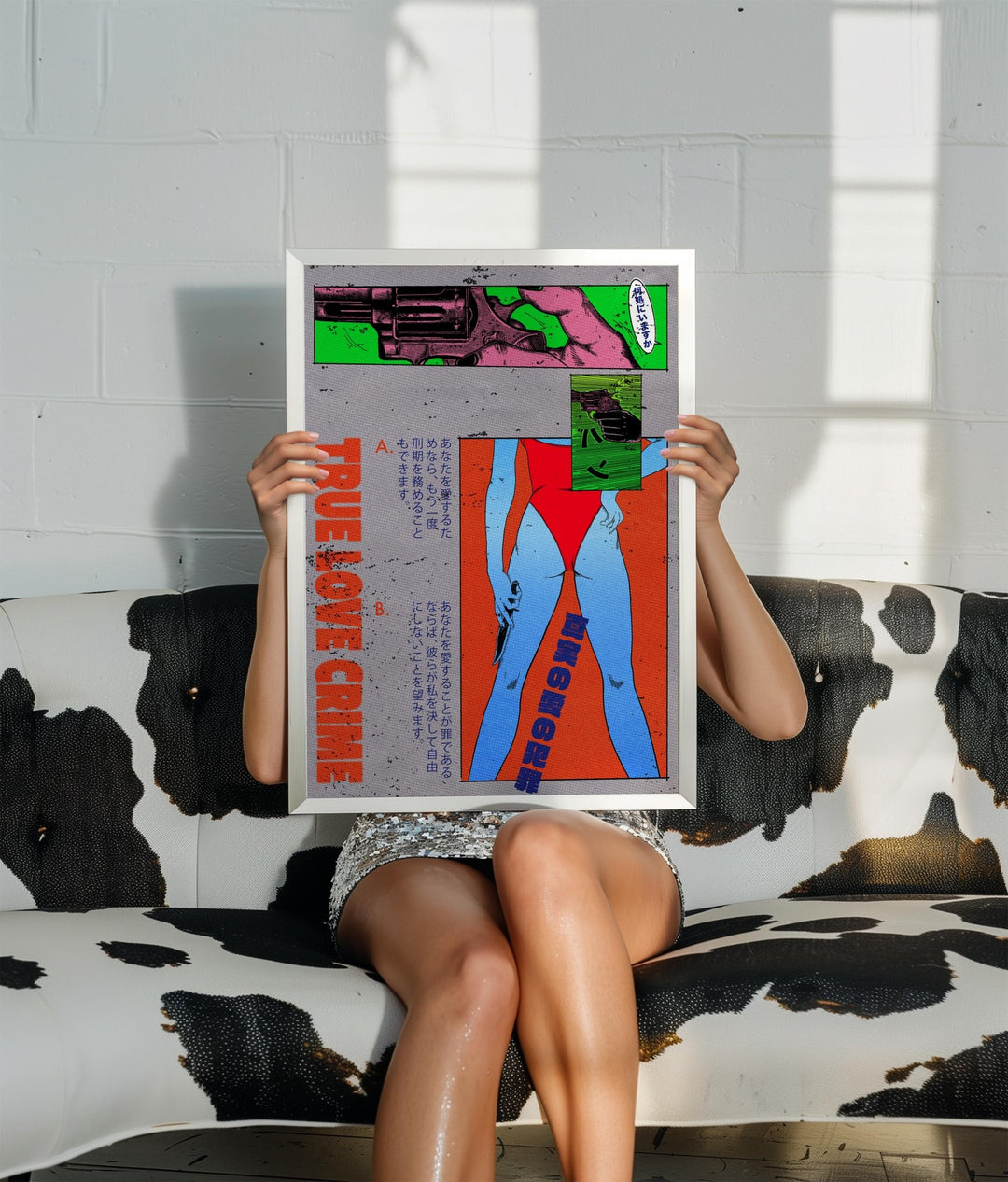 True Crime Love by Jeremy Gdalia wall - art - picture - poster