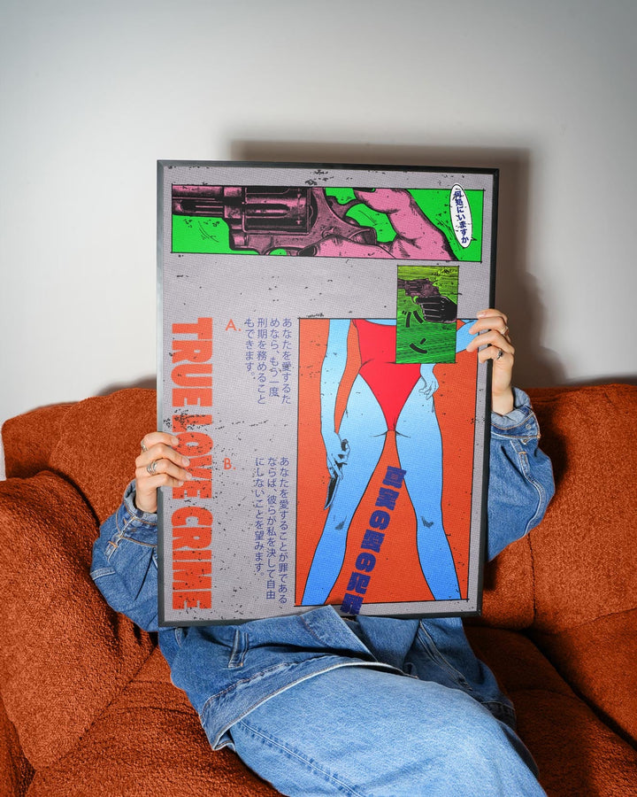True Crime Love by Jeremy Gdalia wall - art - picture - poster