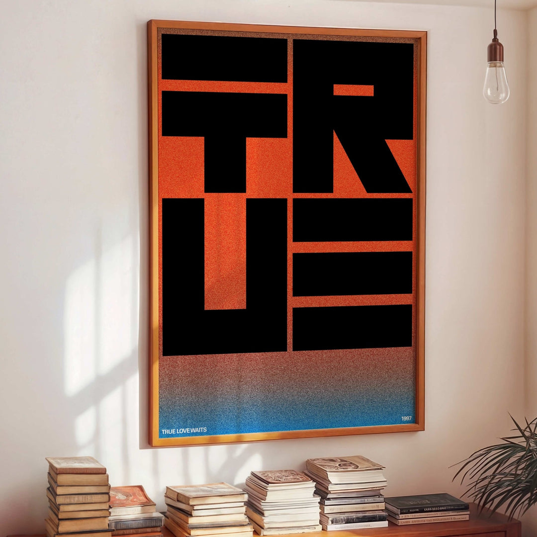 True Love Waits 1997 by Maxim Dosca wall - art - picture - poster