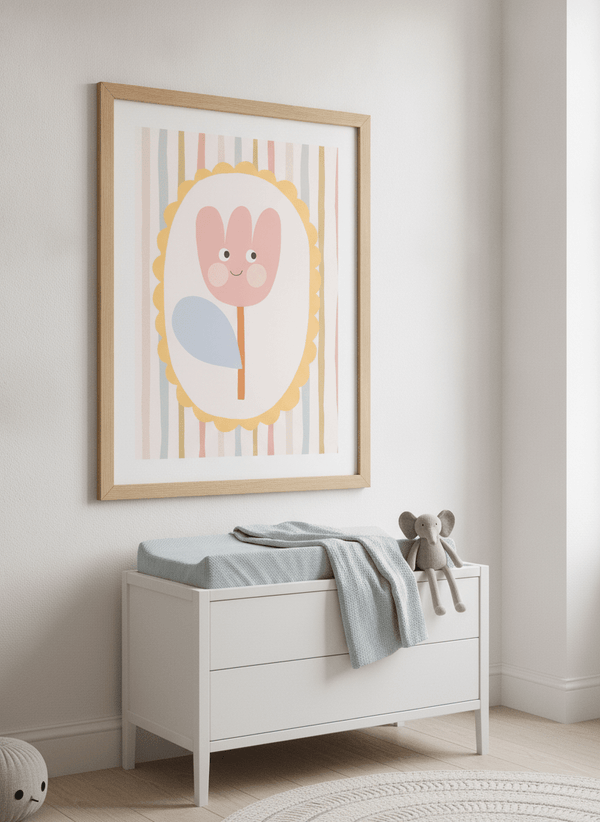 Tulip By Menina Lisboa | Art & Canvas Print