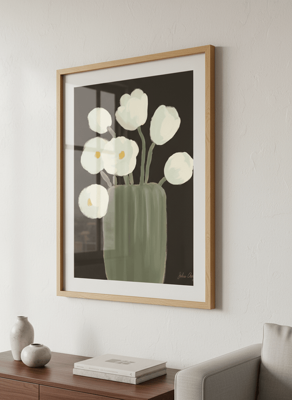 Tulip Still Life By Julia Cheney