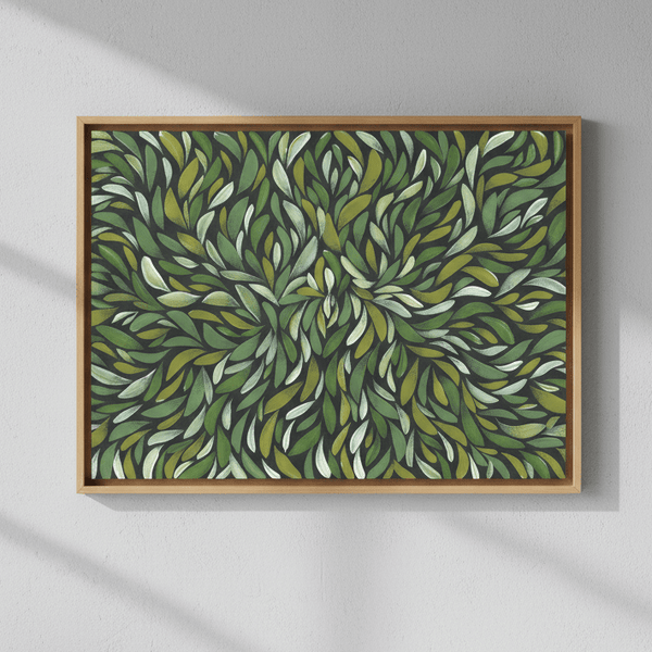 Tumbetin Baibaiye Green Healing Leaves by Emma Rigney