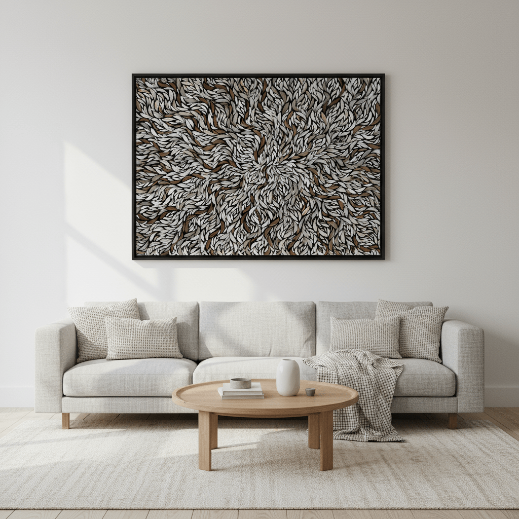 Tumbetin Baibaiye Healing Leaves by Emma Rigney wall - art - picture - poster