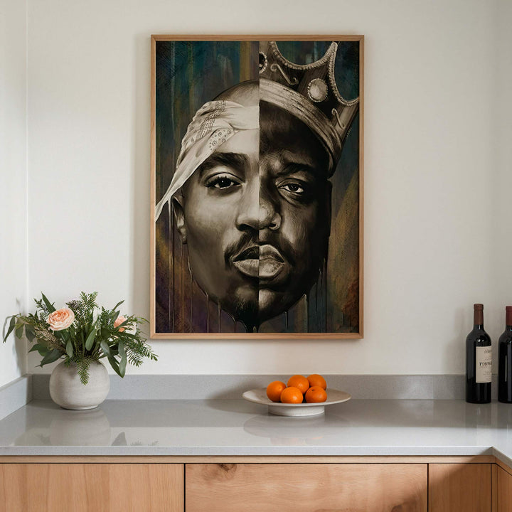 Tupac Biggie Smalls Wall Art wall - art - picture - poster