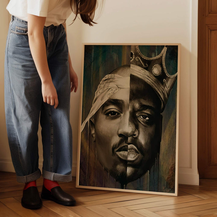 Tupac Biggie Smalls Wall Art wall - art - picture - poster
