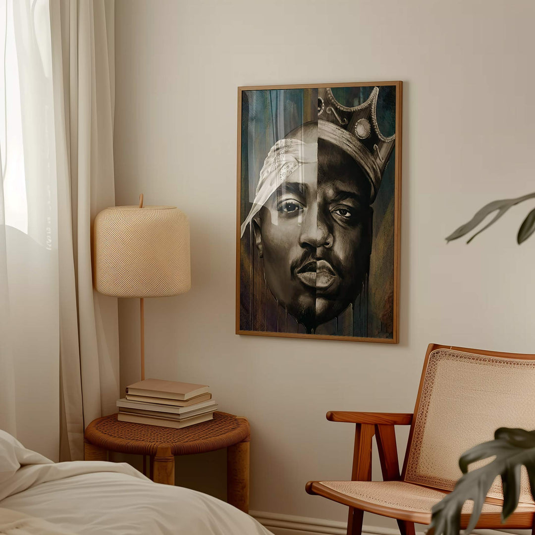 Tupac Biggie Smalls Wall Art wall - art - picture - poster