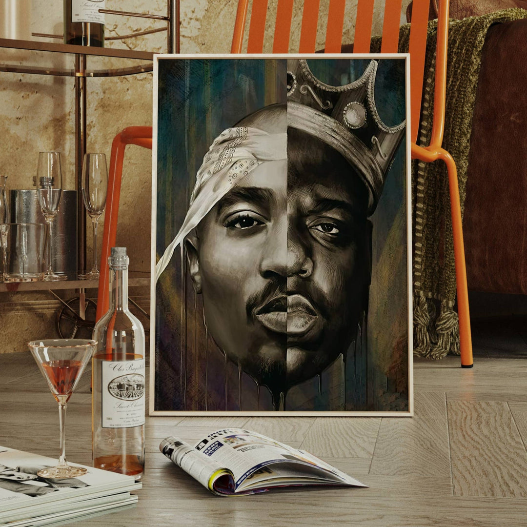 Tupac Biggie Smalls Wall Art wall - art - picture - poster