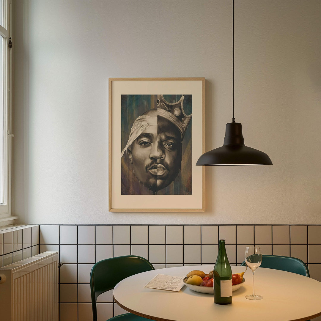 Tupac Biggie Smalls Wall Art wall - art - picture - poster