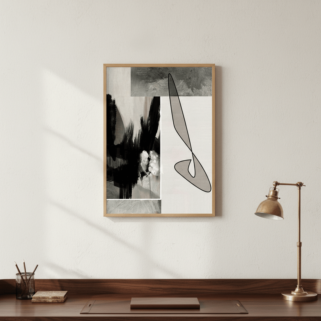 Turbulence by Rom Lammar wall - art - picture - poster