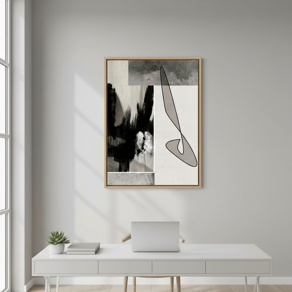Turbulence by Rom Lammar wall - art - picture - poster