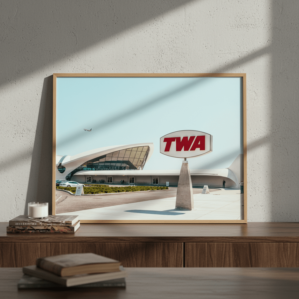 TWA by Aaron Borchardt wall - art - picture - poster