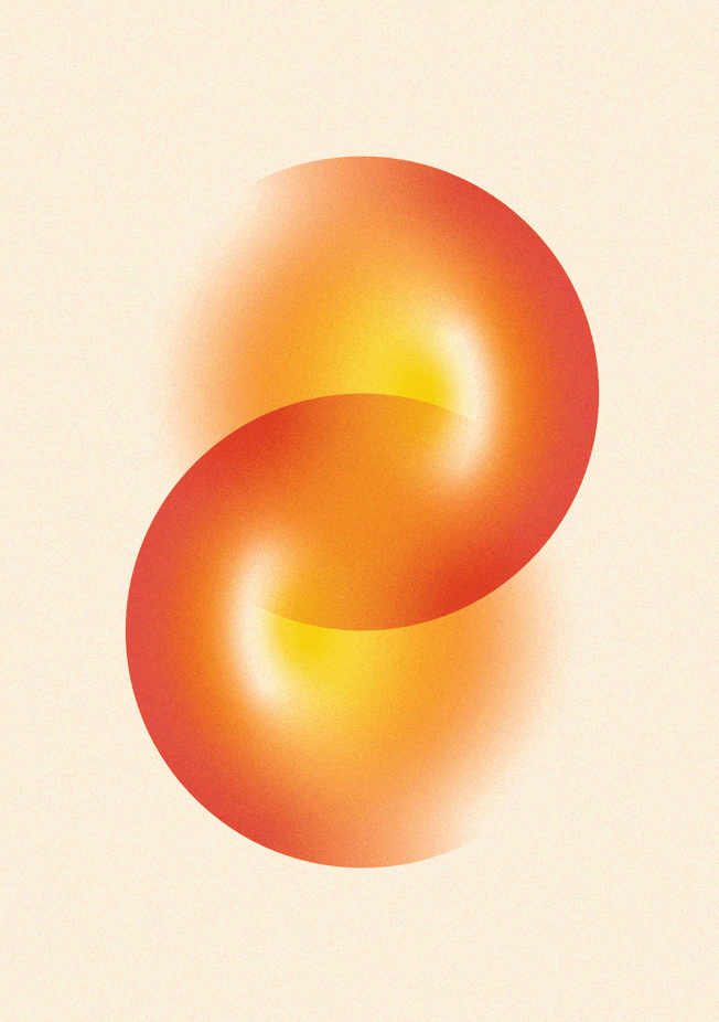 Twin Flames Wall Art Poster