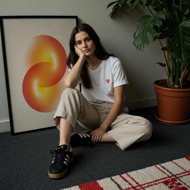 Twin Flames Wall Art Poster wall - art - picture - poster