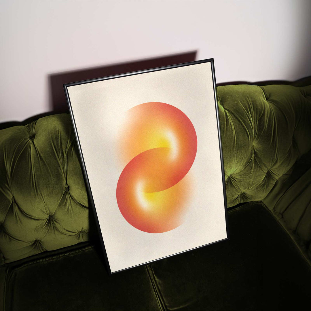 Twin Flames Wall Art Poster wall - art - picture - poster