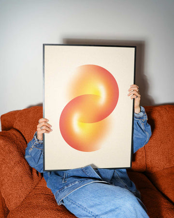 Twin Flames Wall Art Poster wall - art - picture - poster