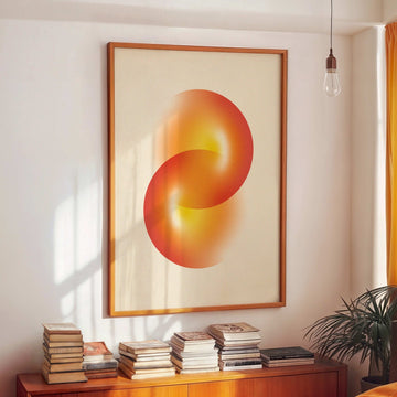Twin Flames Wall Art Poster wall - art - picture - poster