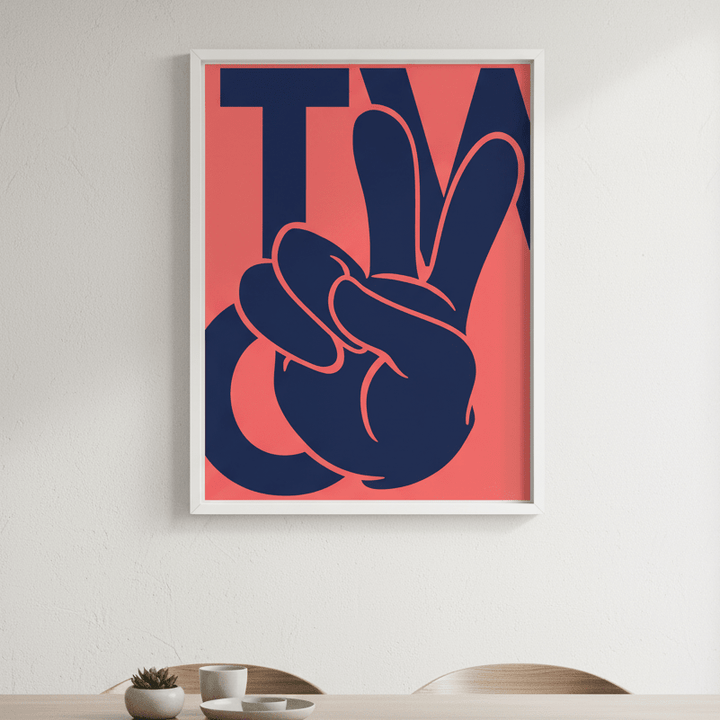 Two by Jerome Bizien wall - art - picture - poster