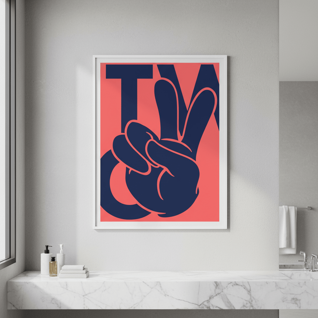 Two by Jerome Bizien wall - art - picture - poster