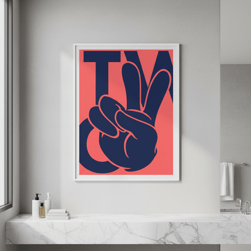 Two by Jerome Bizien wall - art - picture - poster