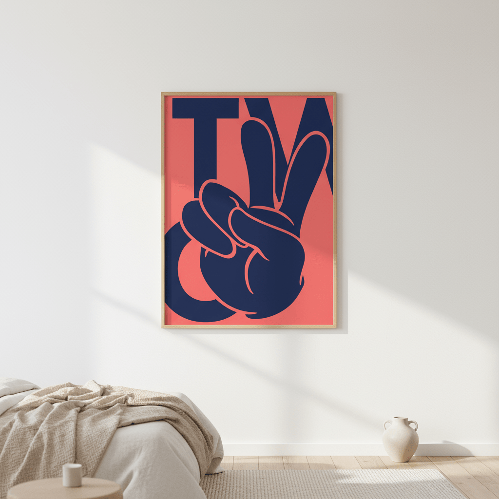 Two by Jerome Bizien wall - art - picture - poster