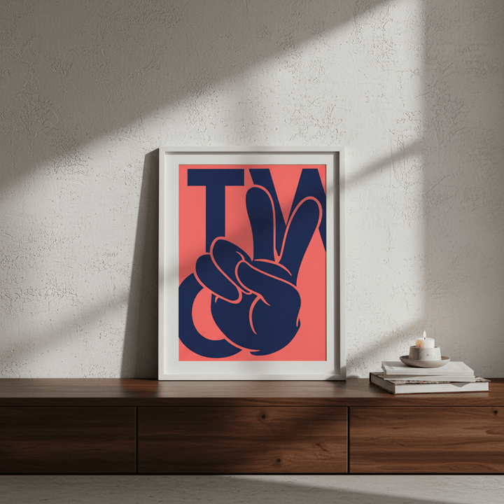 Two by Jerome Bizien wall - art - picture - poster