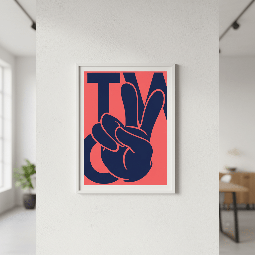 Two by Jerome Bizien wall - art - picture - poster
