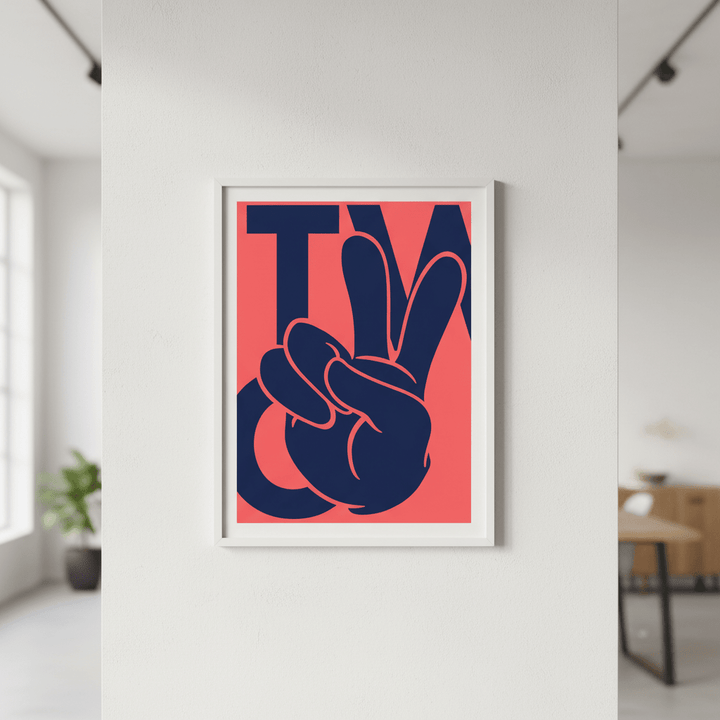 Two by Jerome Bizien wall - art - picture - poster