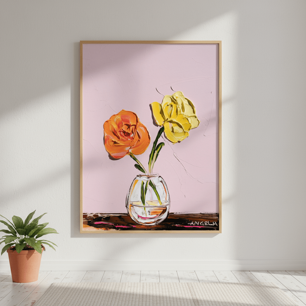 Two in One by Angela Hawkey wall - art - picture - poster