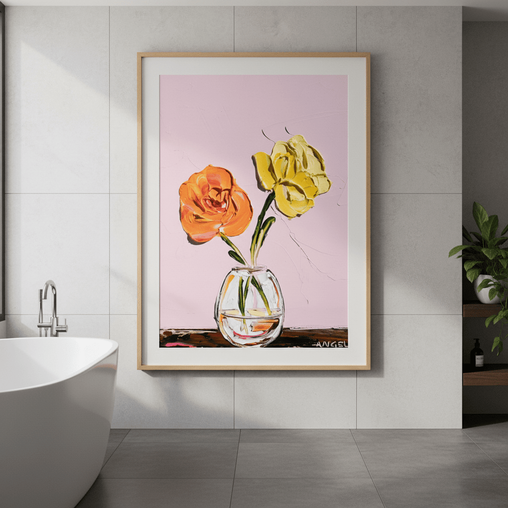 Two in One by Angela Hawkey wall - art - picture - poster