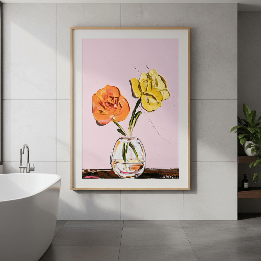 Two in One by Angela Hawkey wall - art - picture - poster