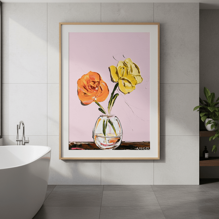 Two in One by Angela Hawkey wall - art - picture - poster
