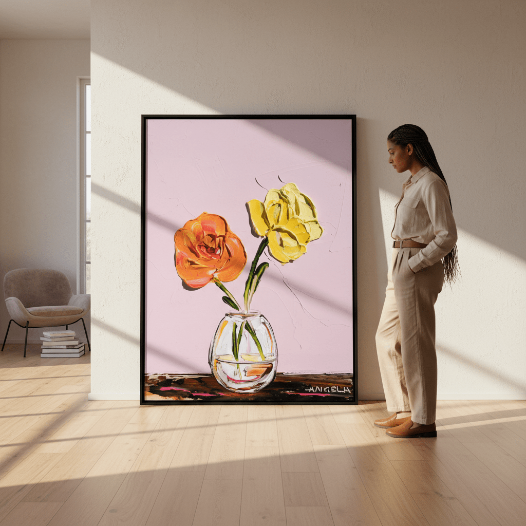 Two in One by Angela Hawkey wall - art - picture - poster
