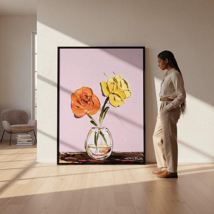 Two in One by Angela Hawkey wall - art - picture - poster