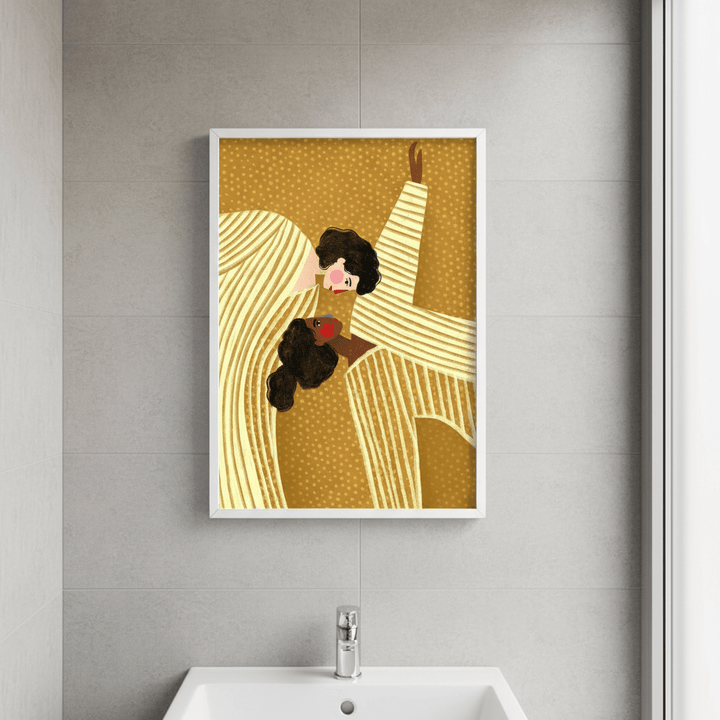 Two Line Ladies by Bea Muller wall - art - picture - poster