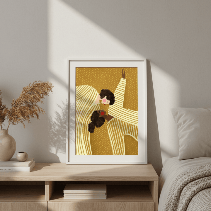 Two Line Ladies by Bea Muller wall - art - picture - poster