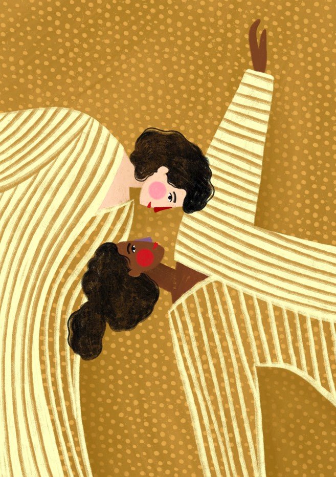 Two Line Ladies by Bea Muller