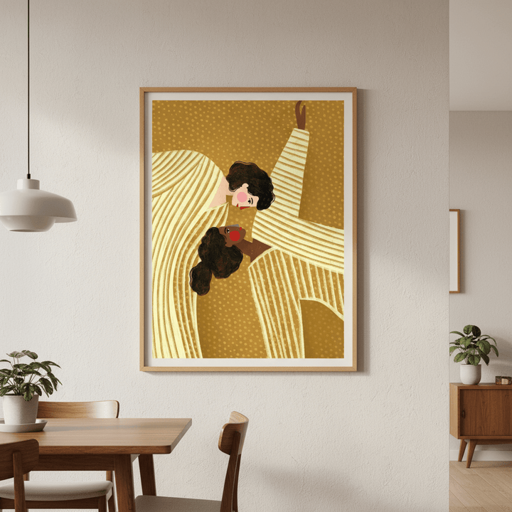 Two Line Ladies by Bea Muller wall - art - picture - poster