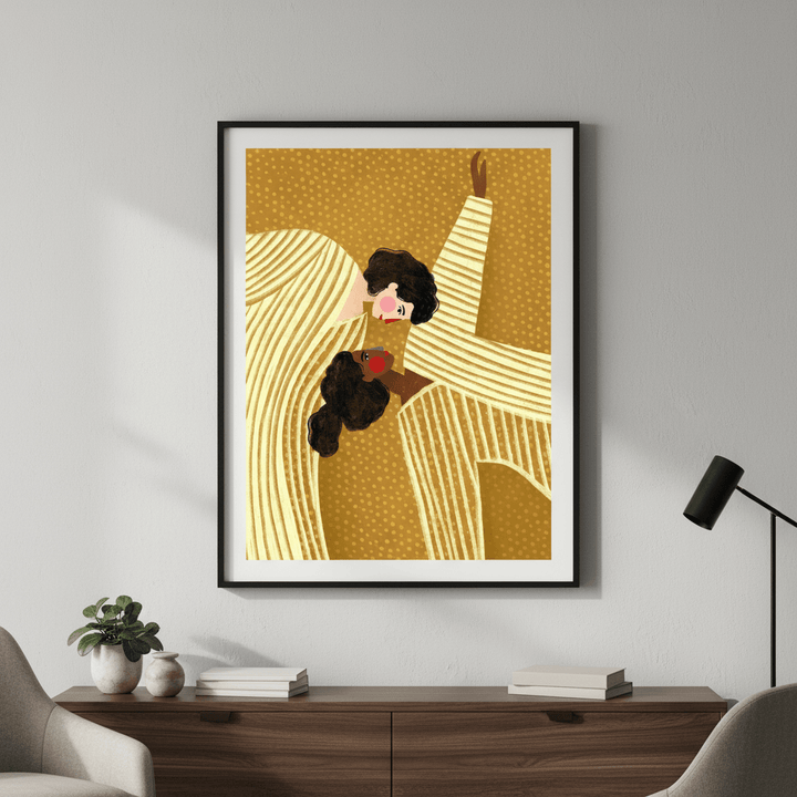 Two Line Ladies by Bea Muller wall - art - picture - poster