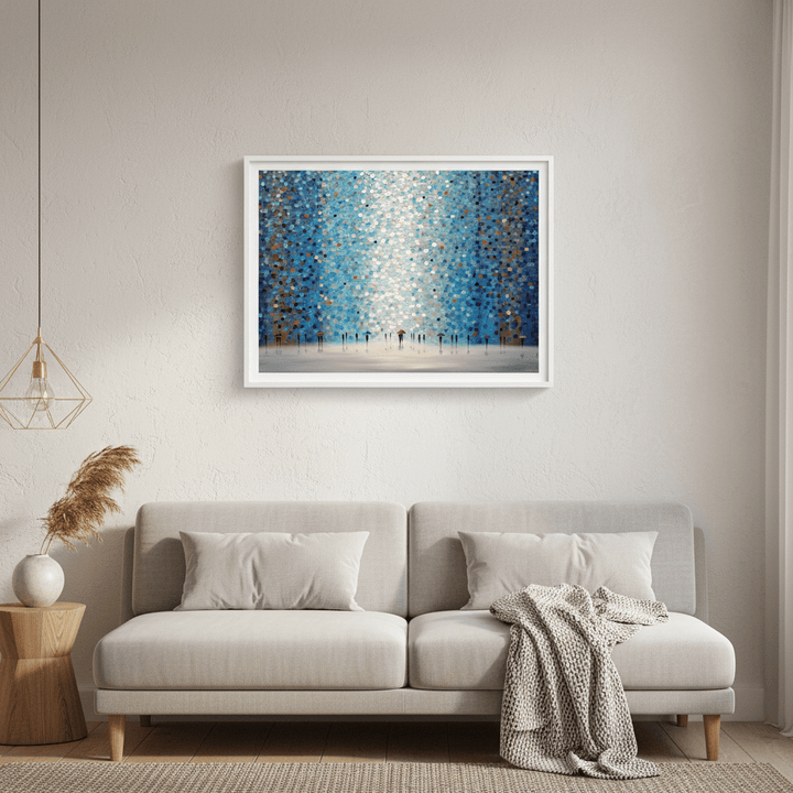 Umbrellas at Night by Ekaterina Ermilkina wall - art - picture - poster