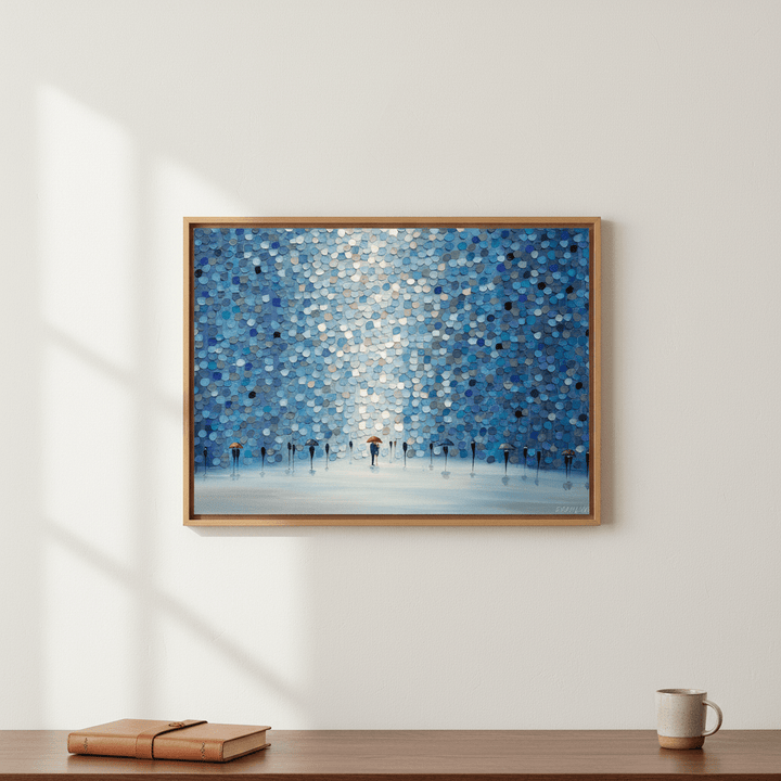 Umbrellas' Waltz by Ekaterina Ermilkina wall - art - picture - poster