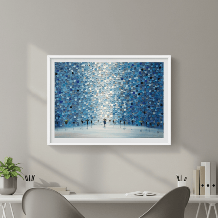Umbrellas' Waltz by Ekaterina Ermilkina wall - art - picture - poster