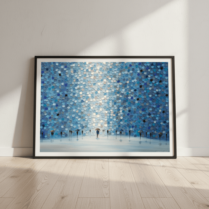 Umbrellas' Waltz by Ekaterina Ermilkina wall - art - picture - poster