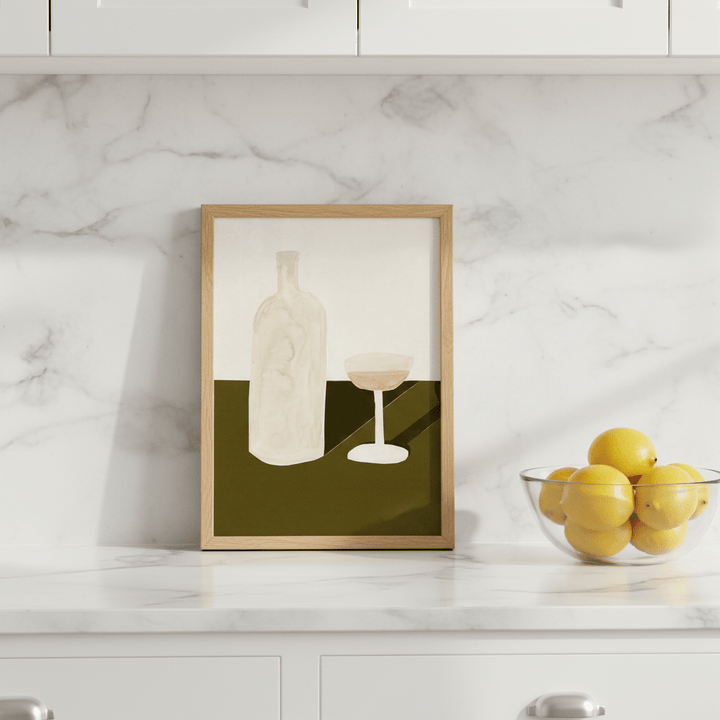 Un Vino Por Favor by Marina Garcia Fernandez wall - art - picture - poster