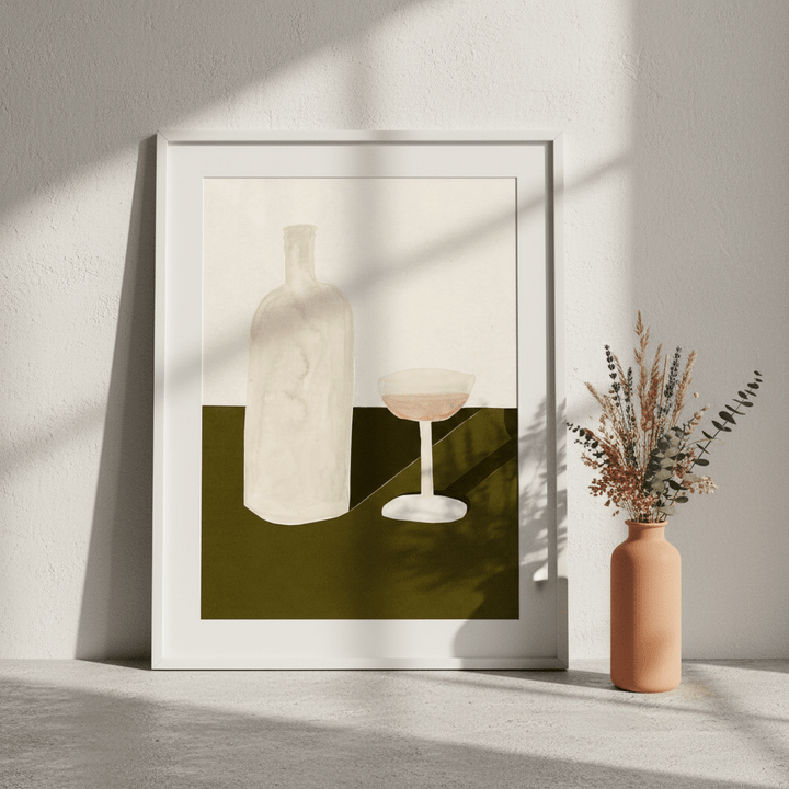 Un Vino Por Favor by Marina Garcia Fernandez wall - art - picture - poster